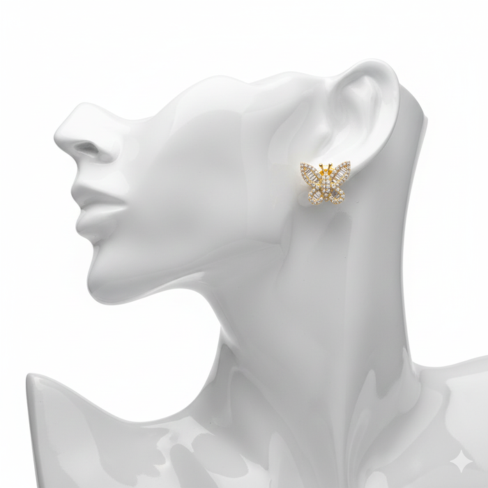 Butterfly Diamond Earring