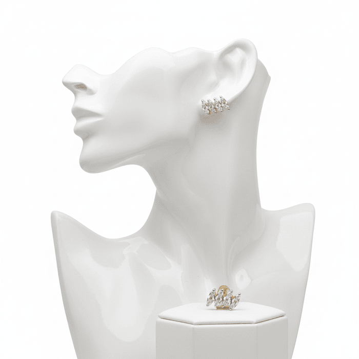 Marquise Diamond Earring