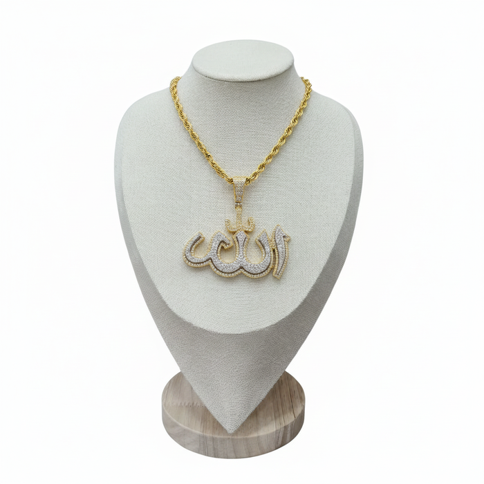 Allah Diamond Charm