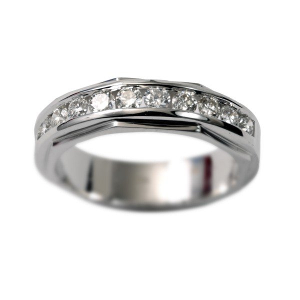 White Gold Diamond Ring