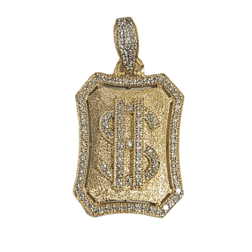 diamond doller pendant