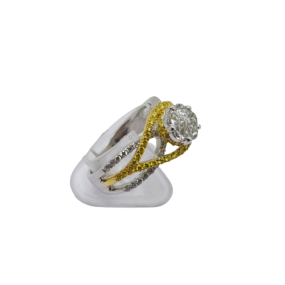 yellow diamond ring