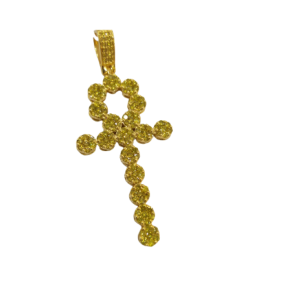 Yellow Diamond Ank Pendant