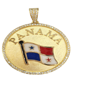 panama map pendant