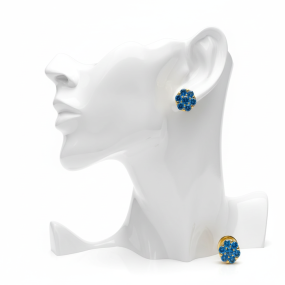 GREEN DIAMOND EARRING