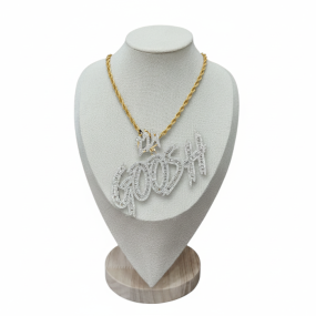 BUGGET DIAMOND NAMEPLATE