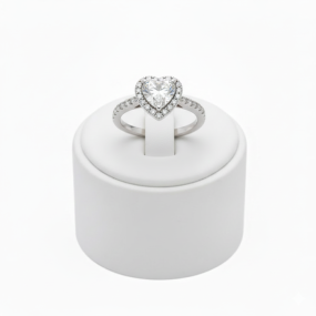 HEART DIAMOND RING