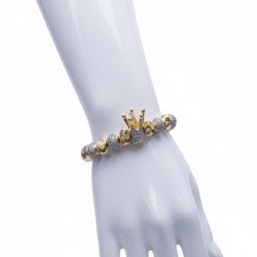 moon cut diamond bracelet