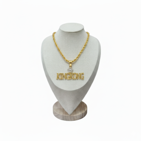 Diamond Cut Name Pendant