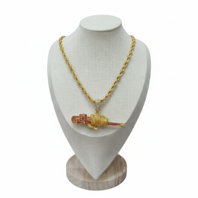 WRENCH DIAMOND PENDANT