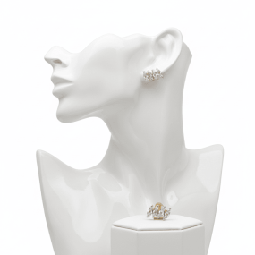 MARQUISE DIAMOND EARRING