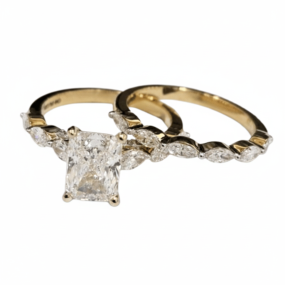 TOP RADIANT DIAMOND RING