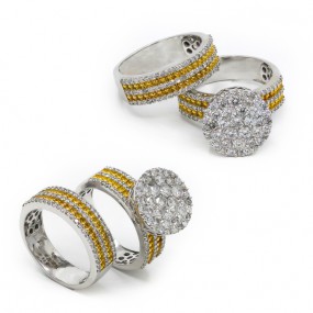 DIAMOND WEDDING SET 1