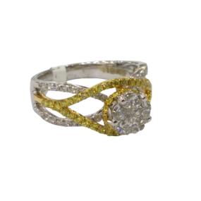 Yellow Diamond |Female Ring